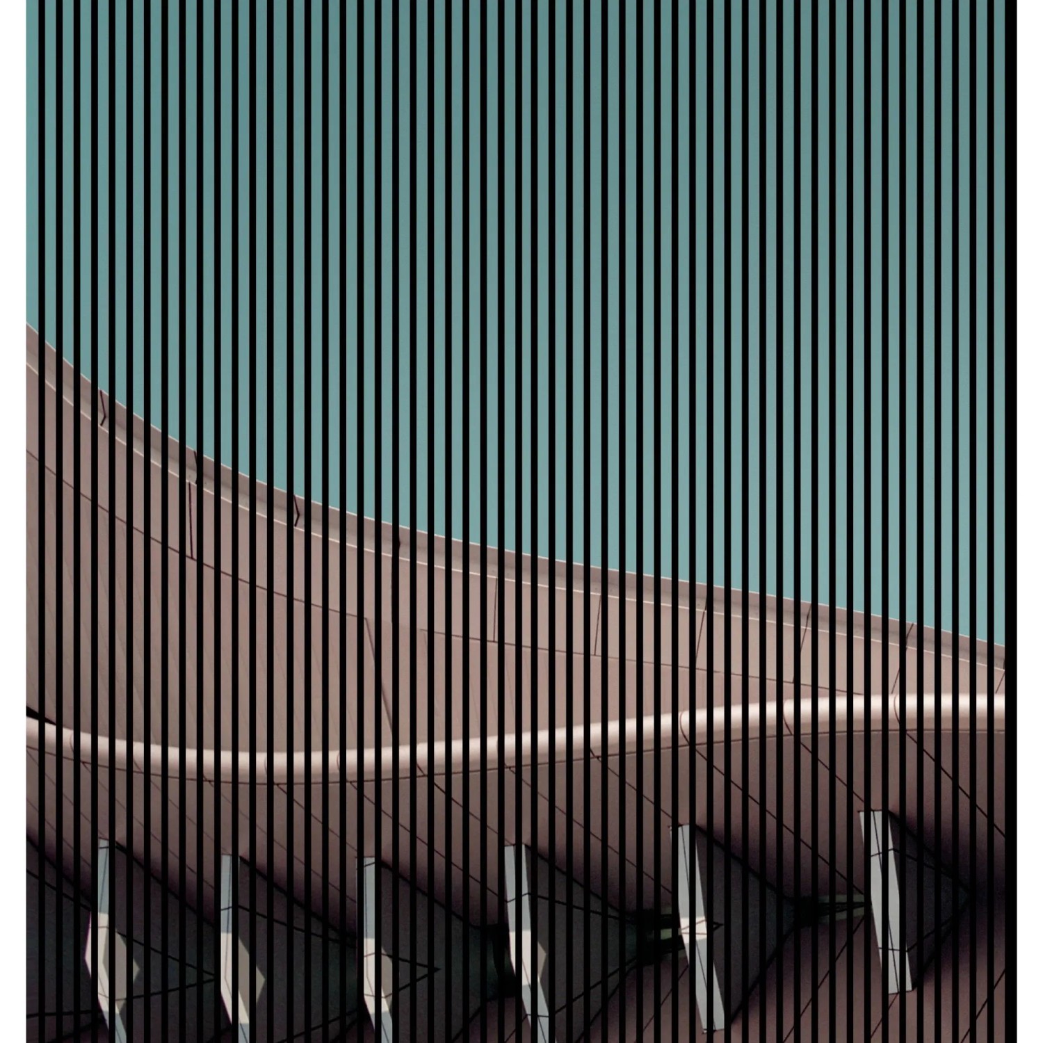 FN Acustico Akustikplatte Architecture 1 PET u. MDF Foliert 2253 x 19 x 2400 mm