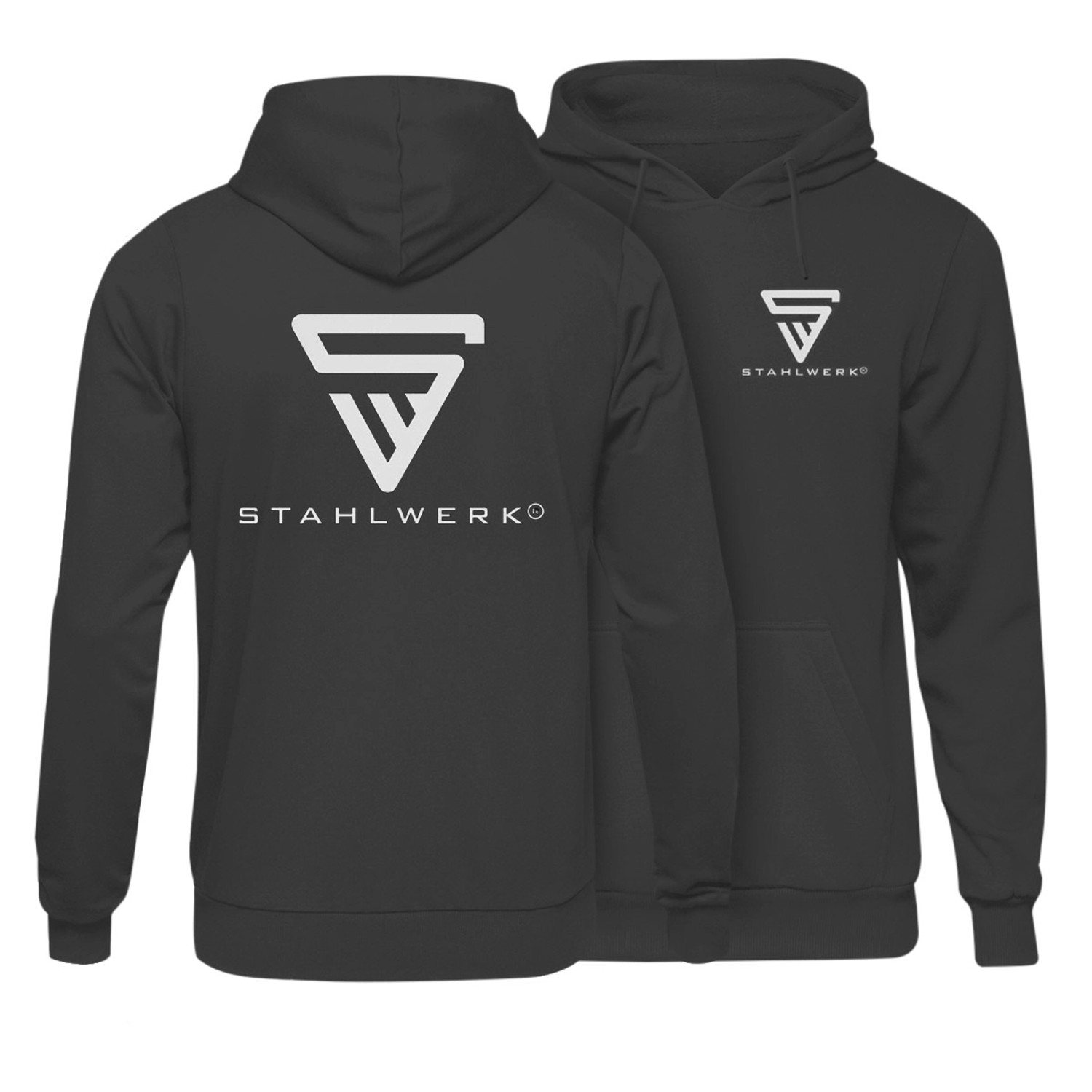 STAHLWERK Hoodie Größe: XXL 100% Baumwolle Merchandise Fanartikel Pullover