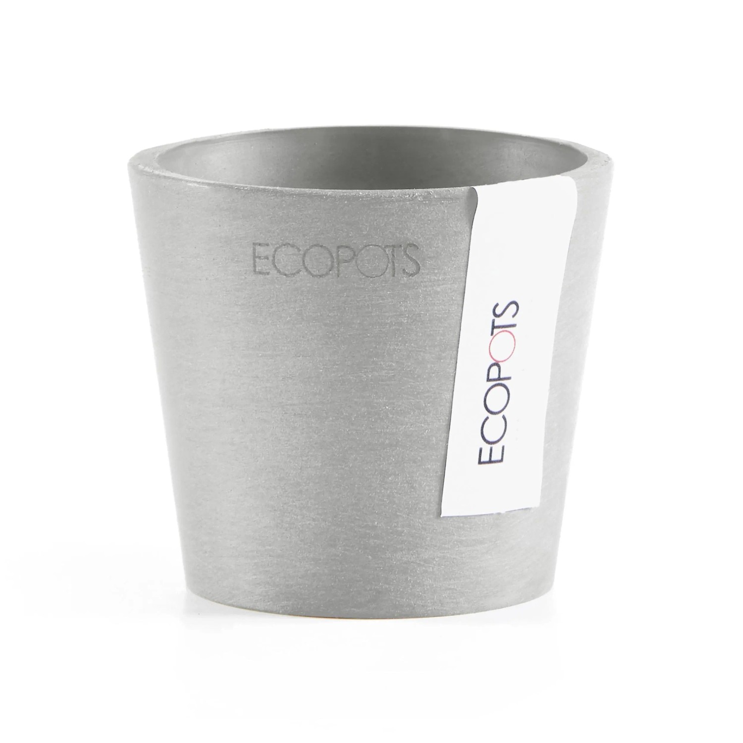 Ecopots Pflanztopf Amsterdam Mini Weißgrau 8 cm günstig online kaufen
