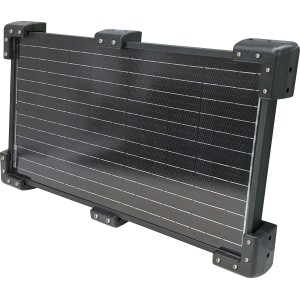 Schwaiger Wandmontage-Set, 6-teilig, für Solaranlagen Panele. Eck- und Seitenteile zur stabilen Befestigung.