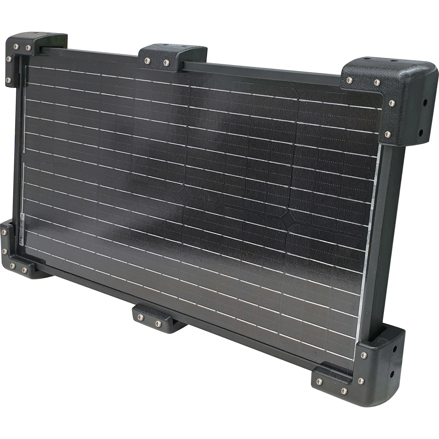 Schwaiger Wandmontage-Set, 6-teilig, für Solaranlagen Panele. Eck- und Seitenteile zur stabilen Befestigung.