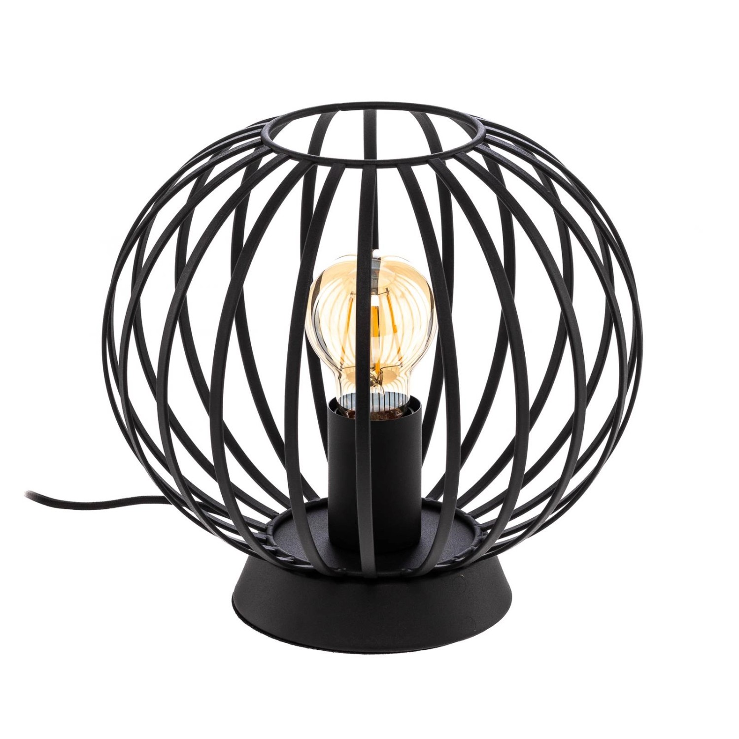 Lindby Tischlampe Maivi 10012911 Modern in Schwarz aus Metall 1-flammig E27 günstig online kaufen