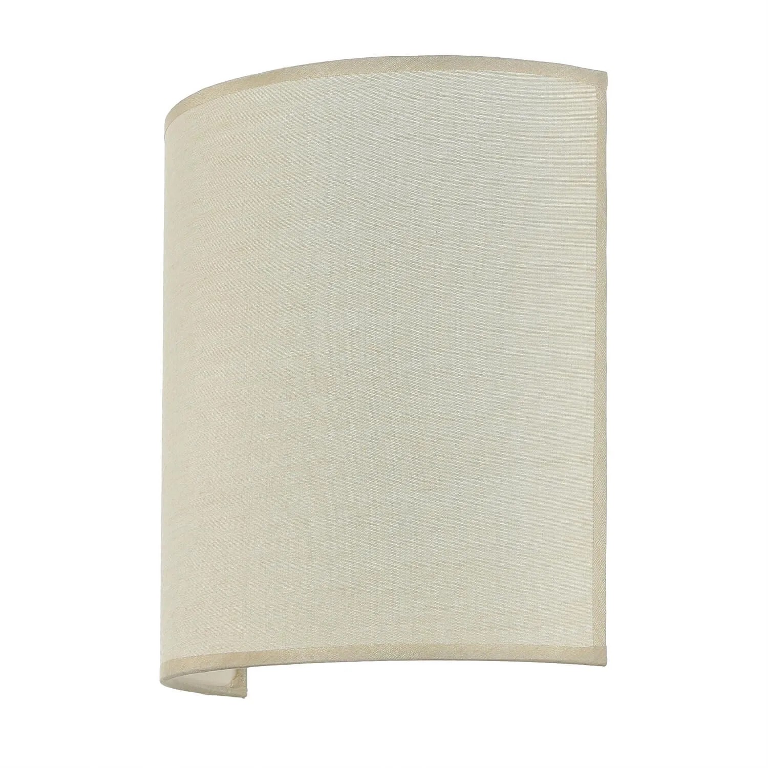 EASYLIGHT Wandleuchte Stoff Up Down 23 cm Hoch Beige E27 Alice