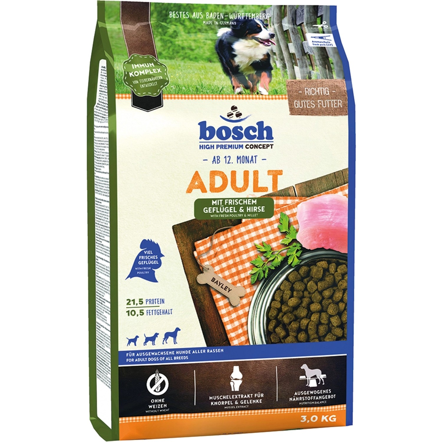 Bosch Adult Geflügel & Hirse 3 kg