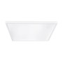 Weißes, quadratisches Eglo LED-Panel Pietrangeli (59,5x59,5 cm) für blendfreie CCT-Beleuchtung in Büro & Homeoffice.