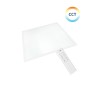 Dimmbares ENOVALITE LED Panel 30x30 mit Fernbedienung für warmes bis kaltes Licht in Weiß.