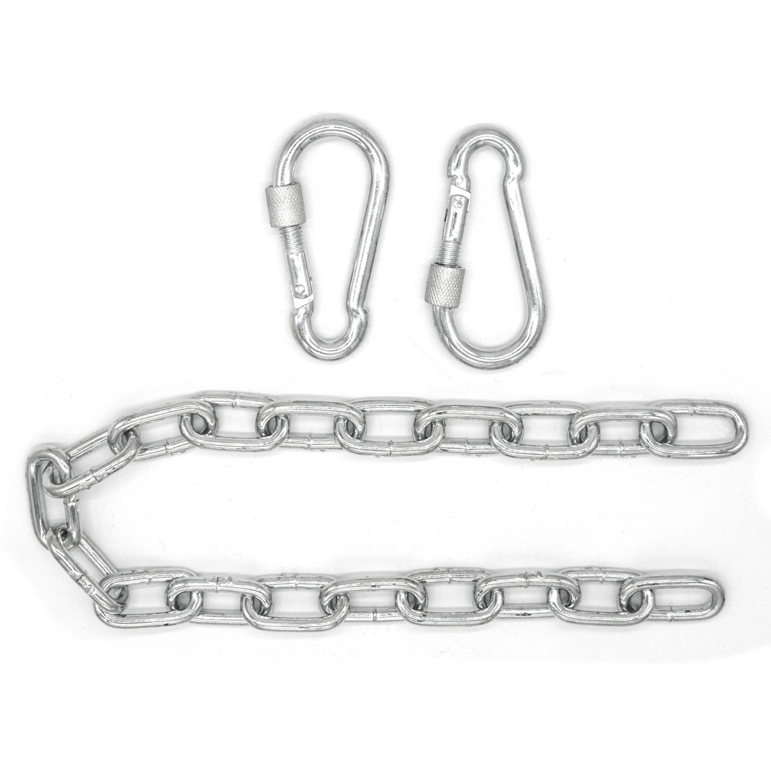 AMANKA Hängesessel Kette 50 cm Aufhängung mit 2 Karabiner bis 230 kg