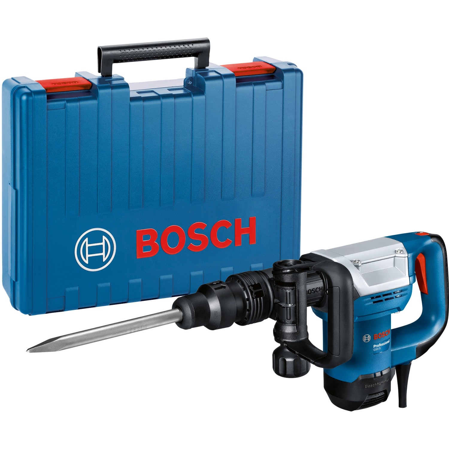 Bosch Professional 1100 W Bohrhammer GSH 5 CC mit Koffer