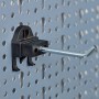 Küpper Systemhalter-Set 60mm an Lochwand, 45° Biegung für Werkzeugaufhängung.