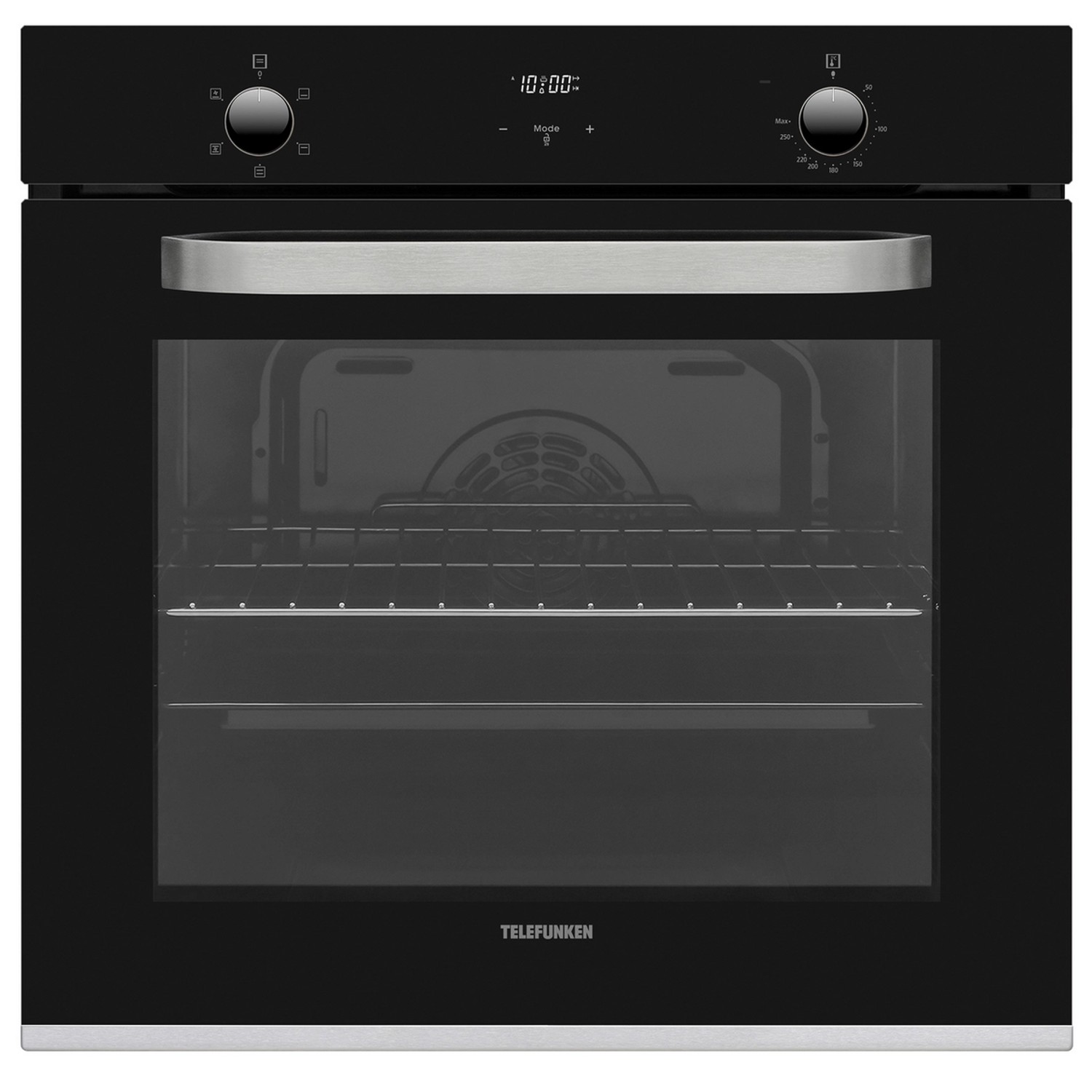 Telefunken Einbaubackofen Ofen Autark mit 73 Liter 60 cm 5 Betriebsarten B- günstig online kaufen
