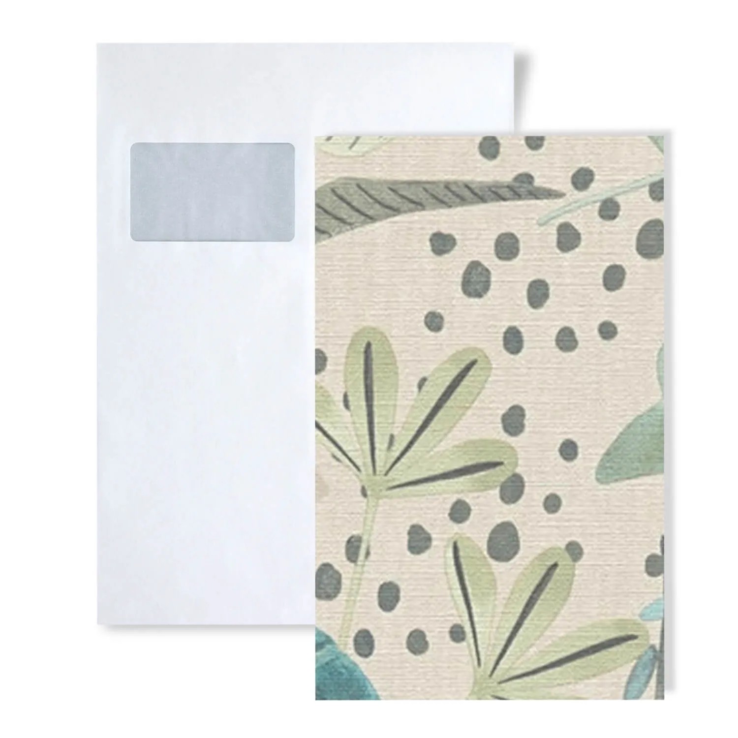 PROFHOME S-393484-GU DIN A4 Muster der Floralen Tapete 1 Musterstück