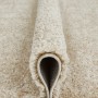 Beiger Andiamo Teppich Chia, 60x110 cm, mit hochflorigem, kuscheligem Flor. Moderner Teppich für Wohnräume.