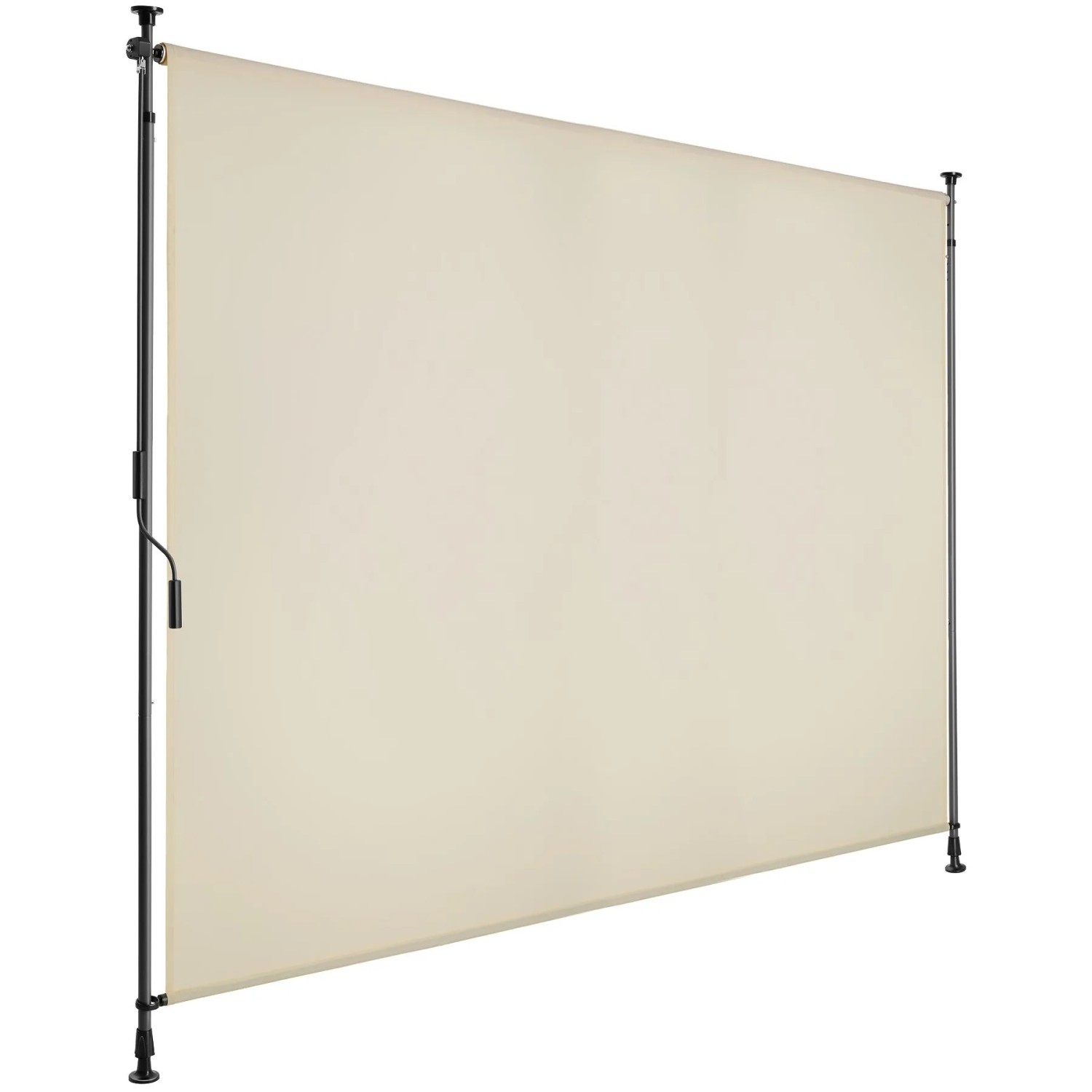 Tectake Klemmmarkise Taija Verschiedene Größen Uv Beständig und Wasserabweisend 200 x 310 cm 7 x 208 x 310 cm Beige