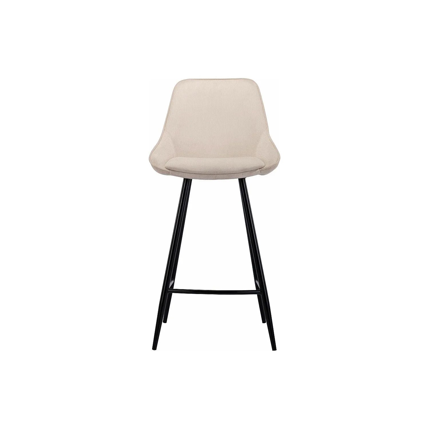 Vente-unique Barhocker Masurie Cremefarben 48 cm