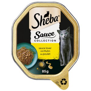 Sheba Katzen-Nassfutter Sauce Collection Lover mit Huhn 85 g