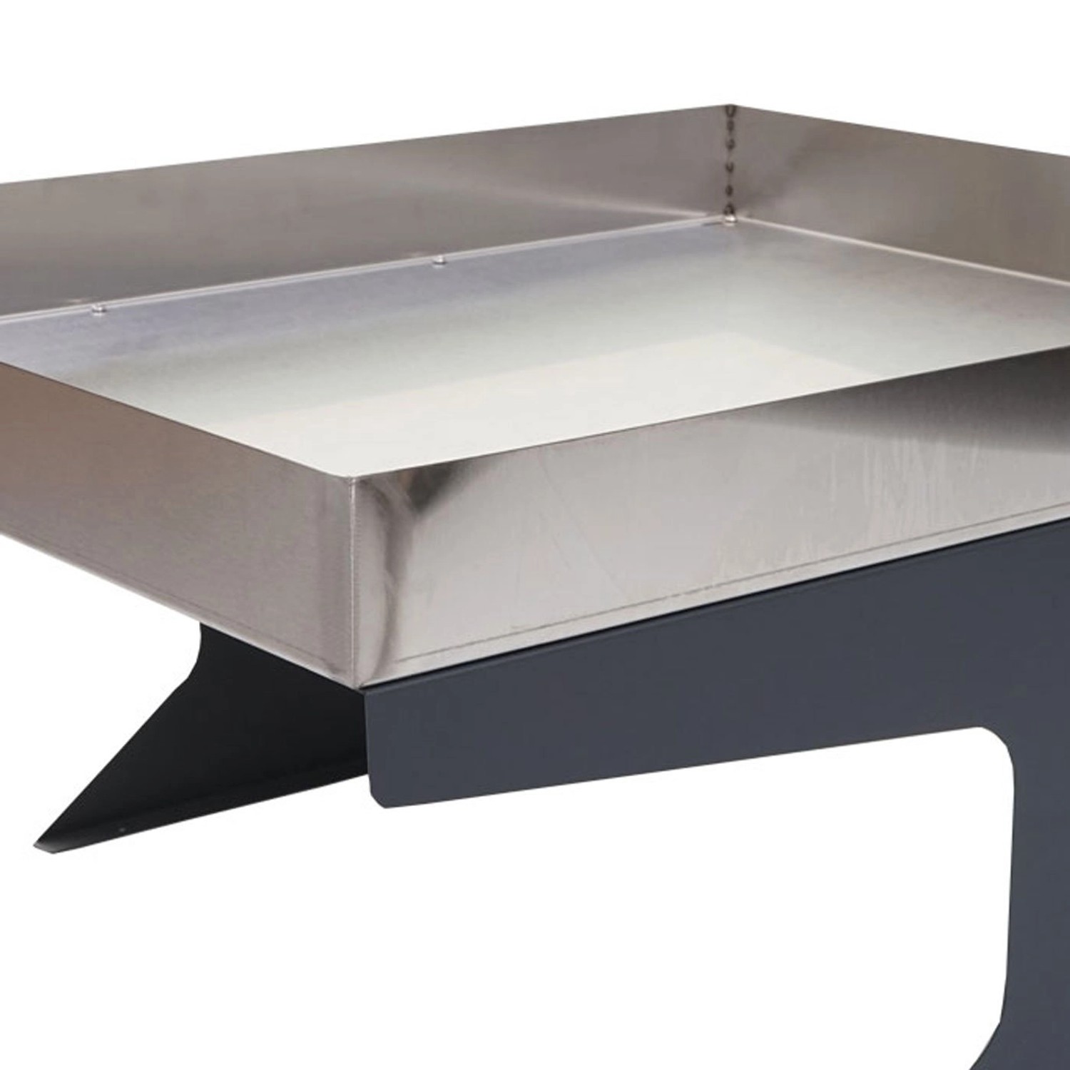 PROREGAL Mähroboter-Garage Mit Pflanzkasten 37x60x70cm Metall Edelstahl Anthrazit_4