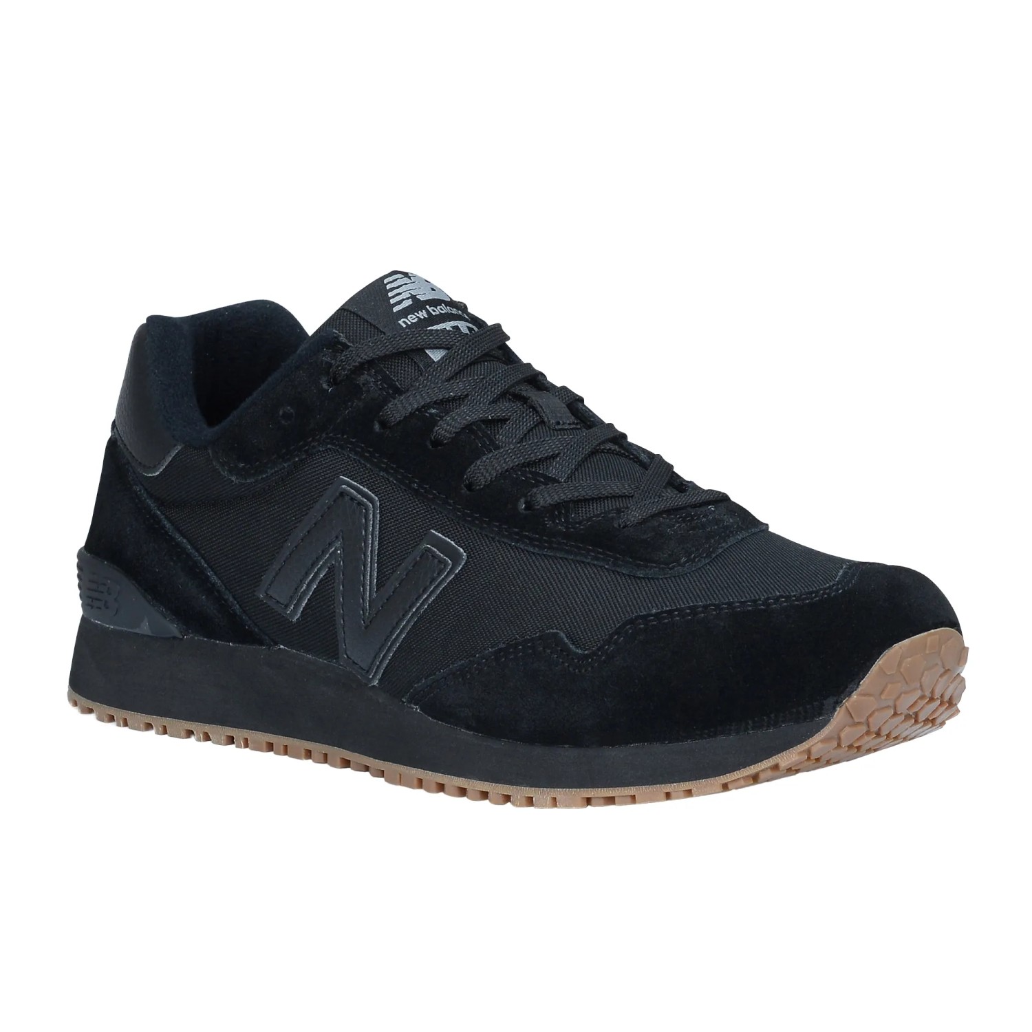 Schwarzer New Balance 515 SR Berufsschuh für Damen, Größe 36. Rutschfeste Sohle.