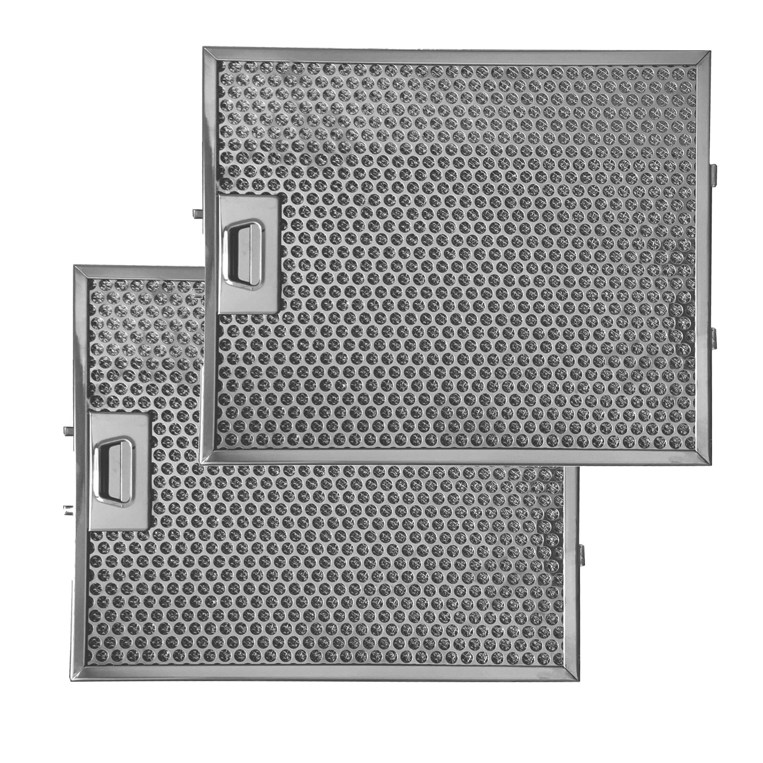NEG Edelstahl Fettfilter FF15E-15 2er Set  33,8x27,7 cm Für NEG15 Unterbau-Hauben