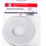 Schulte Dichtprofil für Badewannenfaltwand, waagerecht, grau, aufgerollt in Verpackung.
