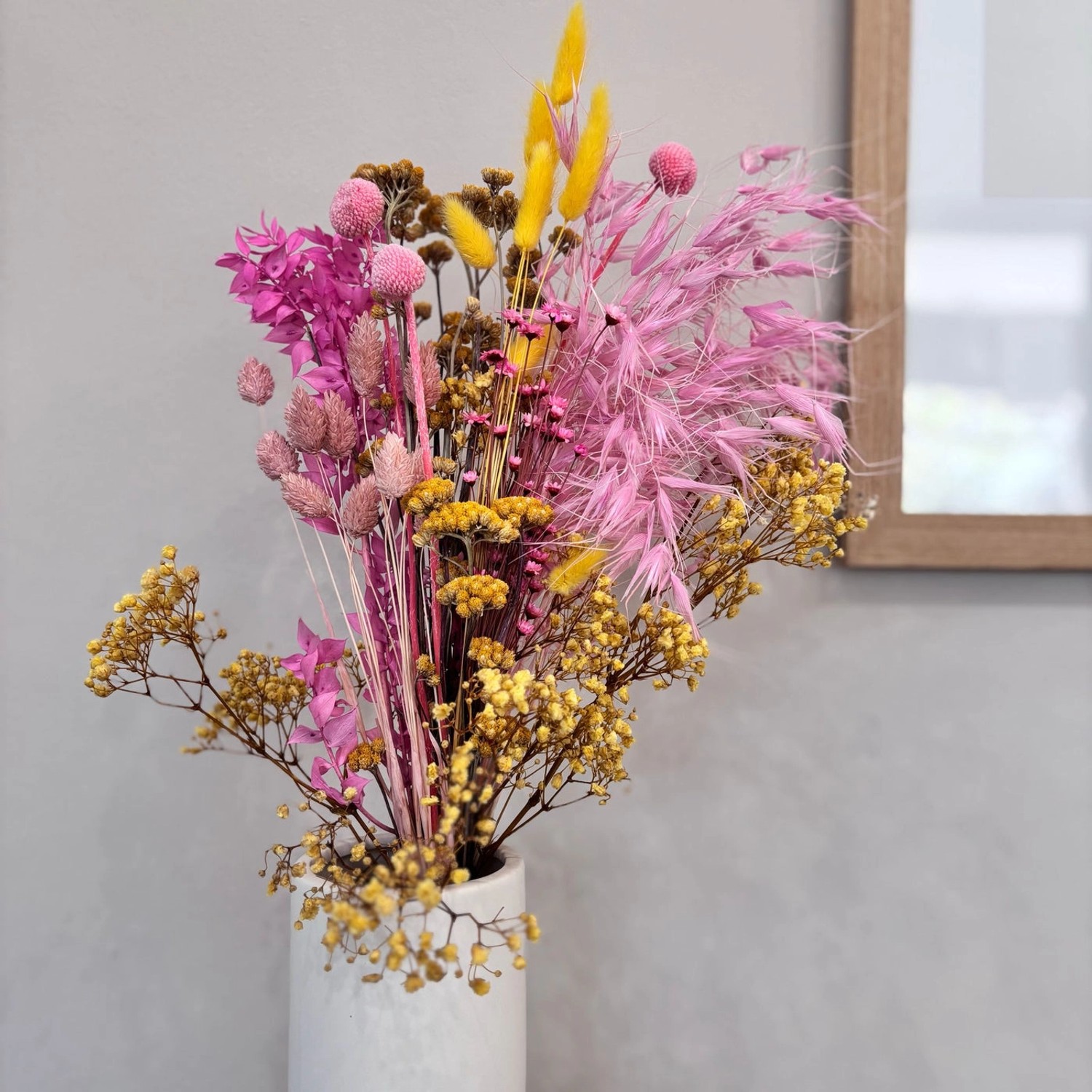 Lykke&You Yellow Candy Trockenblumenstrauß in Leuchtenden Farben günstig online kaufen