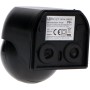 Schwarzer LED's light Aufputz-Bewegungsmelder 180° IP54, Detailansicht.