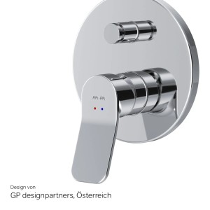 AM.PM Unterputz Duscharmatur X-Joy Brauseset, Chrom