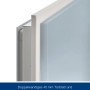 Detailansicht: Verzinktes ZK-Türelement mit Eckzarge, 750x1875x55 mm, DIN Rechts.