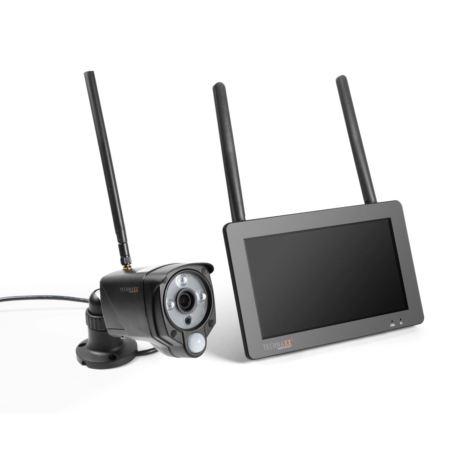Technaxx Überwachungskamera-Set TX-128 mit Touchscreen