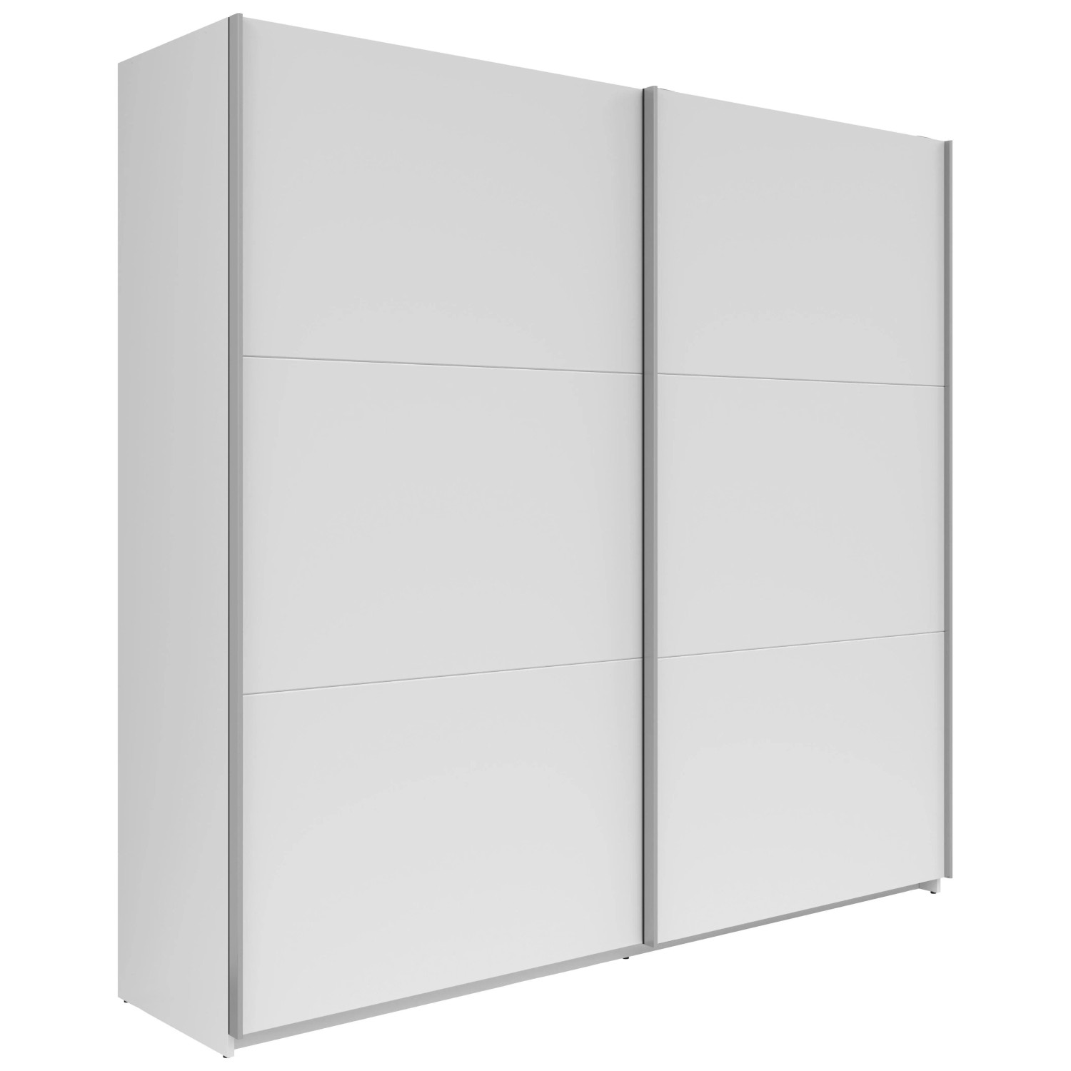 Mömax Schwebetürenschrank Saturn in Weiß ca. 218x210x59cm