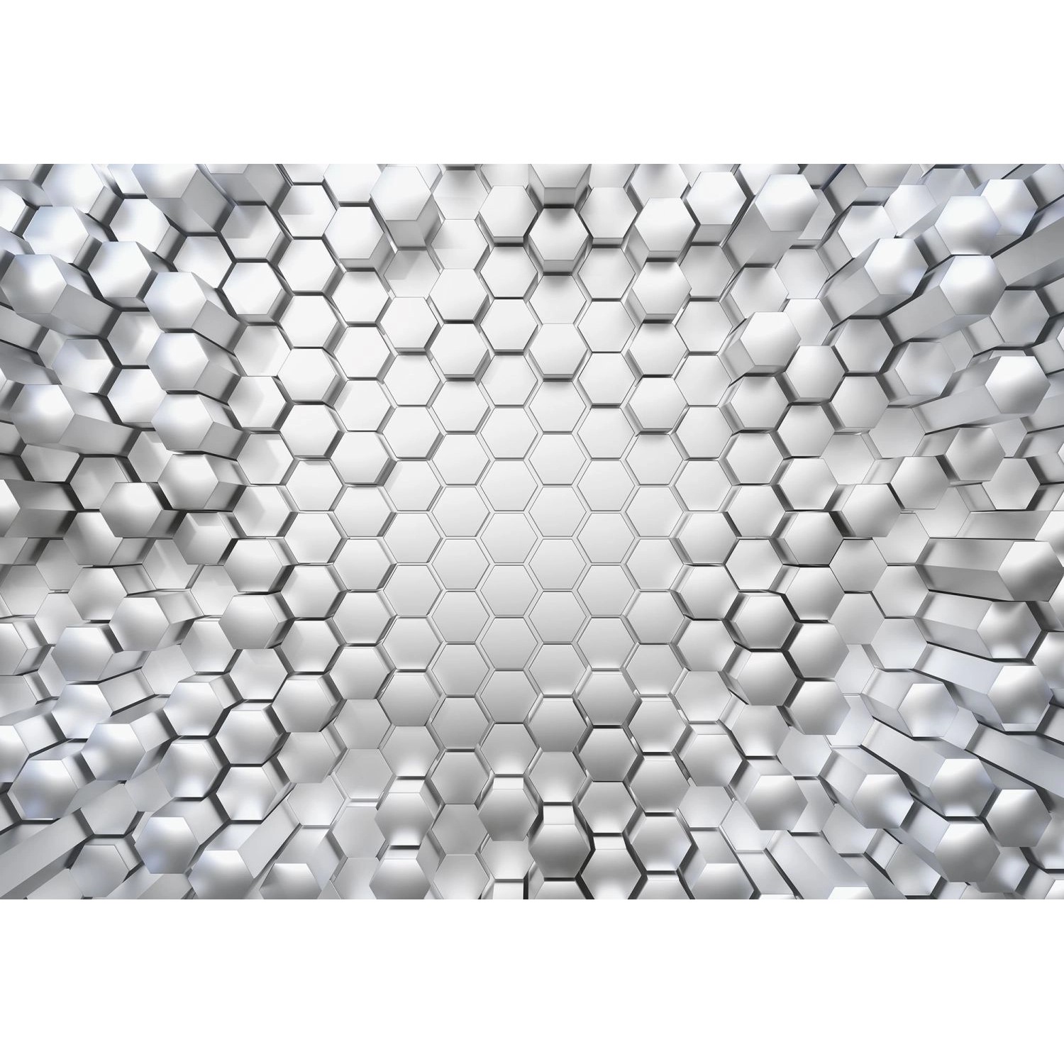 Sanders & Sanders Fototapete 3D Grau 368 x 254 cm 612199