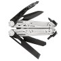 Gerber Dual-Force Multitool mit 12 Werkzeugen, inklusive Zange, Messer, Schraubendreher und Säge.