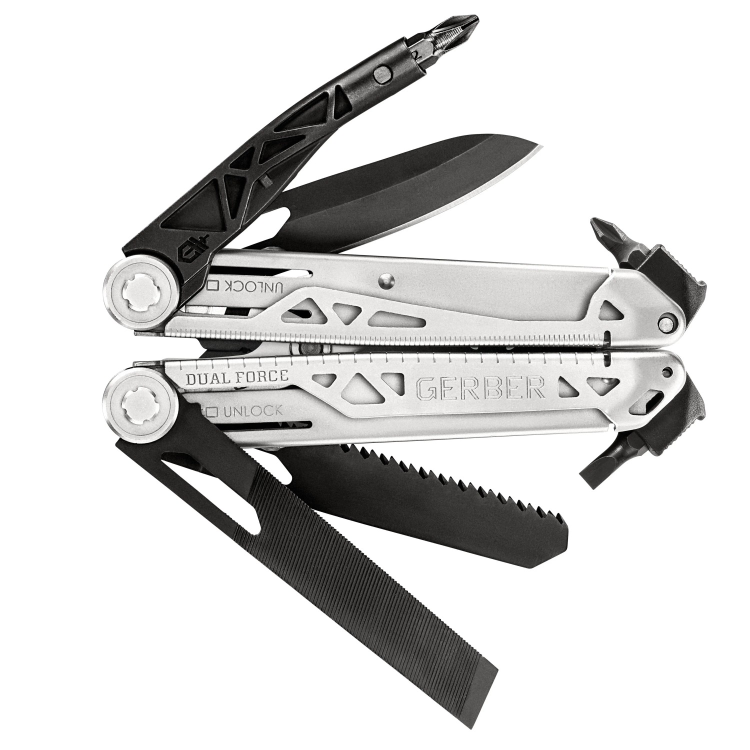 Gerber Multitool Dual Force (Schwarz) - Multitools - Messer & Werkzeuge - Ausrüstung Online Shop