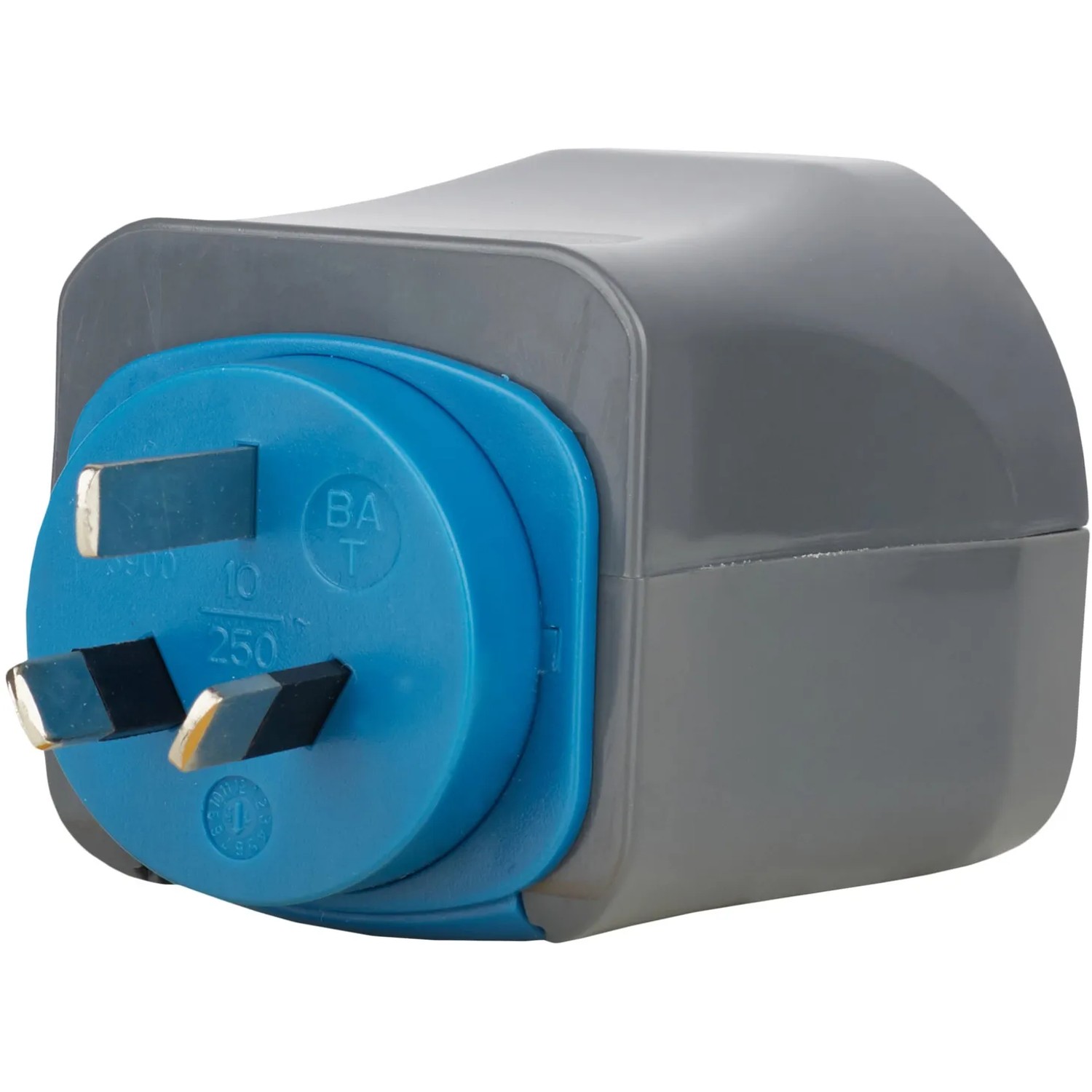 Brennenstuhl Reiseadapter-Set, schwarz, für über 150 Länder. Reisestecker für Steckdosenleisten.