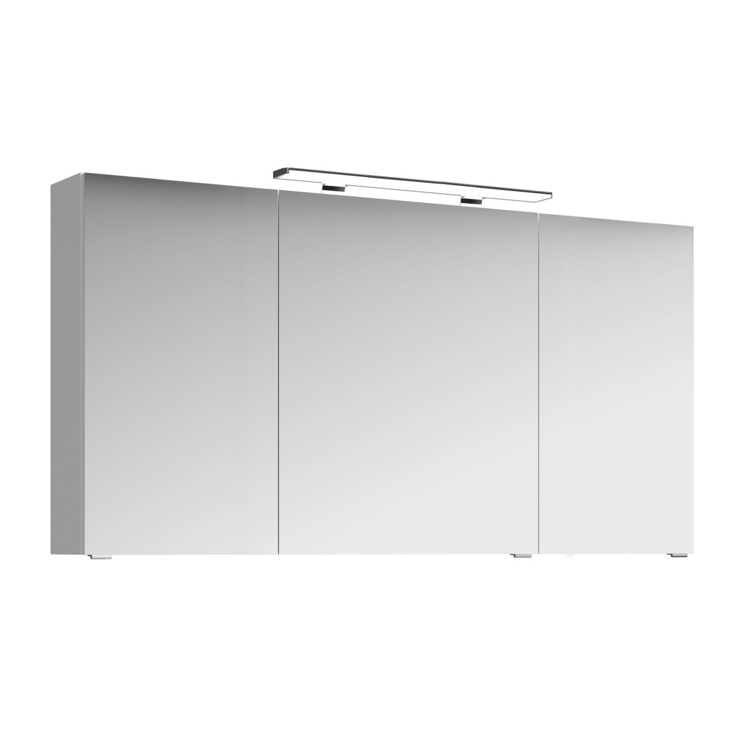 Pelipal Spiegelschrank Serie 4010 Weiß Glänzend 140 cm mit Softclose Türen