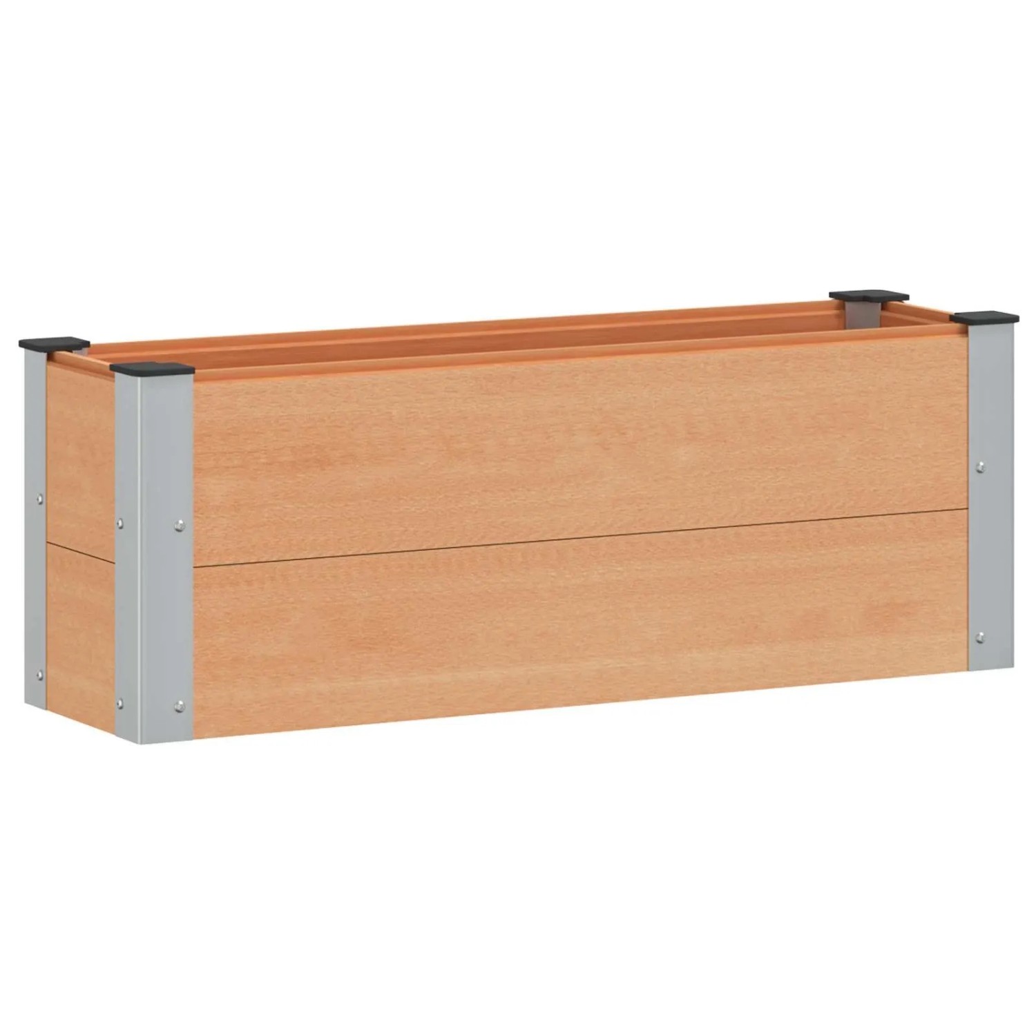vidaXL Hochbeet Braun 100 x 30 x 36 cm 42039026
