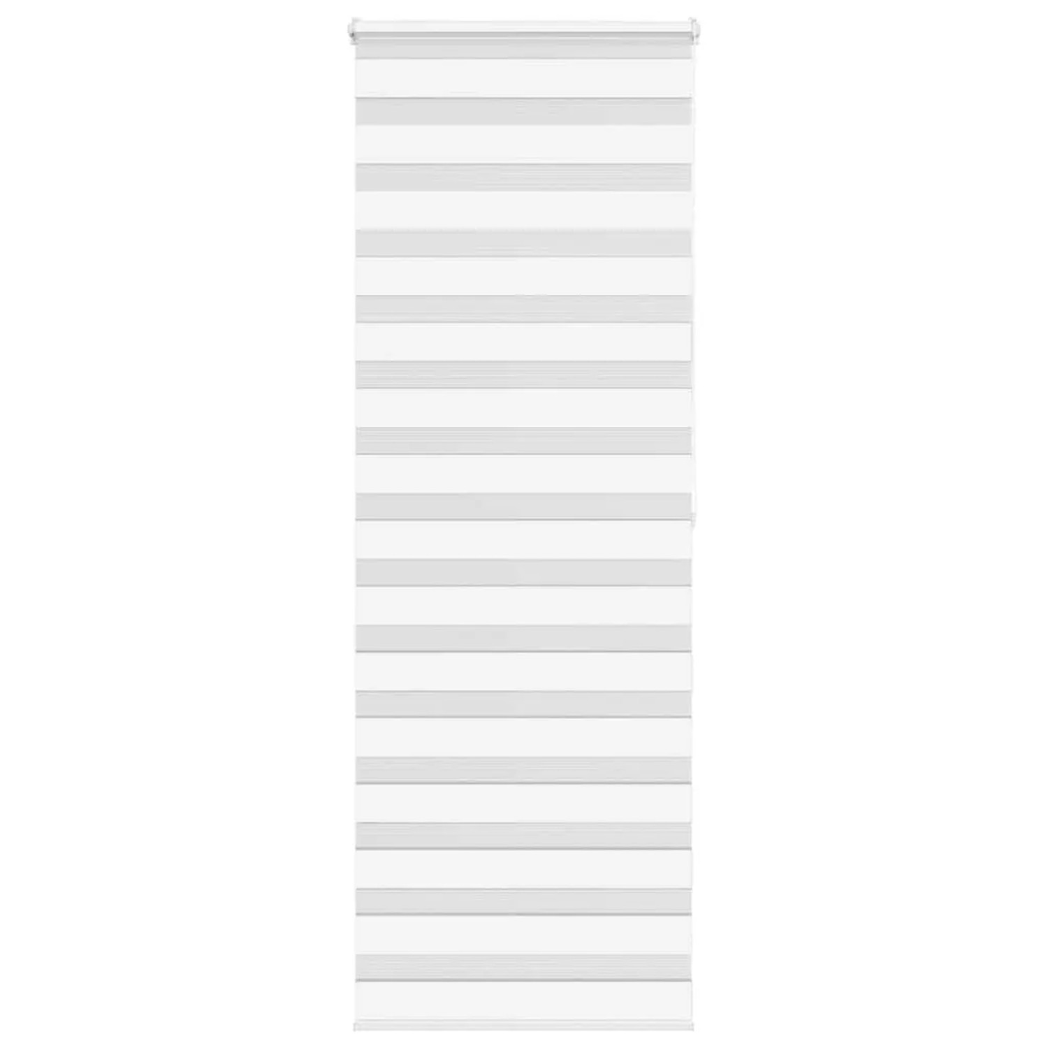 vidaXL Doppelrollo Weiß 70x200 cm Stoffbreite 65,9 cm Polyester 4014775 günstig online kaufen