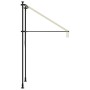 vidaXL Markise Einziehbar Creme 100x150 cm Stoff und Stahl 368743_4