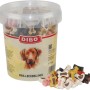 Dibo Hunde-Belohnungssnacks Mini Mix 200g im Eimer, verschiedene Formen und Farben.