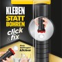 Pattex Montagekleber Click & Fix Stempel, weiß, 30g. Kleben statt Bohren mit dem praktischen Klebestempel.