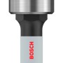Bosch Schnellverschluss-Bithalter Impact Control, schwarz-silber, mit griffiger Oberfläche für schnellen Bitwechsel.