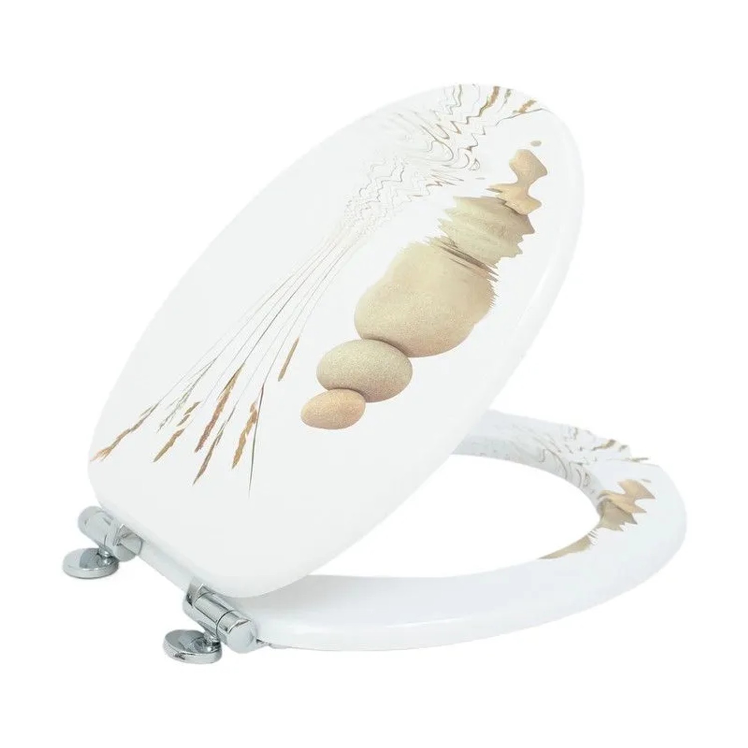 SINOBATH WC Sitz Mit Absenkautomatik MDF Holzkern H235 günstig online kaufen