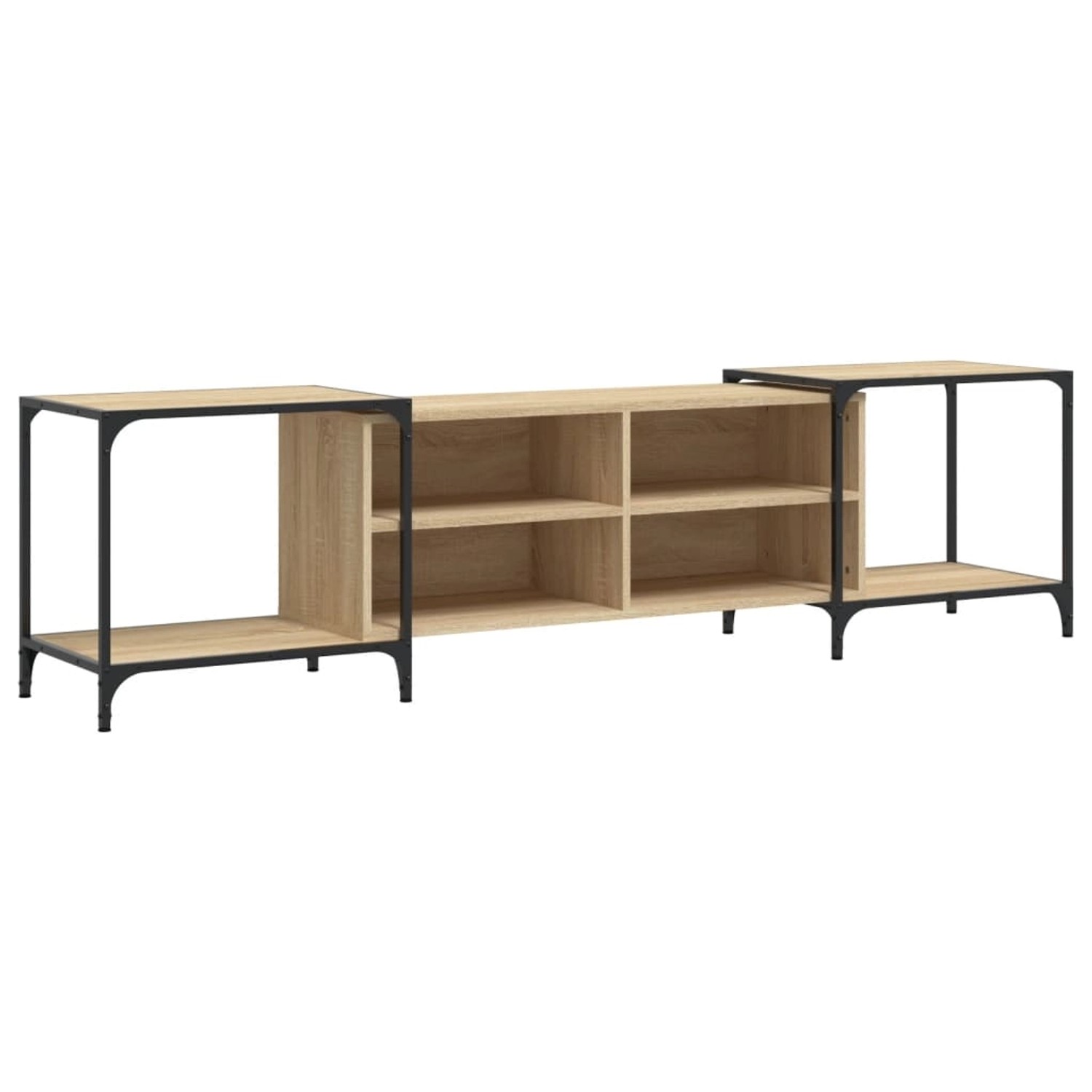 VidaXL TV-Schrank Sonoma-Eiche 203x37x50 cm Holzwerkstoff günstig online kaufen