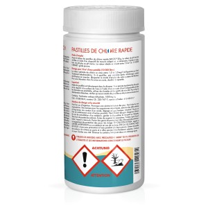 Bayzid Chlortabs 20g, 1kg Dose für die Poolreinigung und Desinfektion.