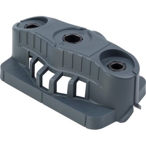 Wolfcraft mobile Bohrhilfe für präzise Bohrungen in Holz, Kunststoff, Metall.