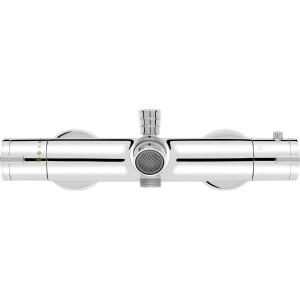 baliv Thermostat-Wannenarmatur WA-2520 Chrom, Aufsicht