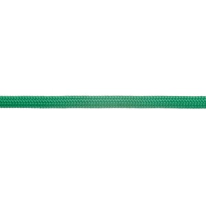 Grüne Paracord Nylonschnur, 2x4 mm, 5 m Länge, ideal zum Schmuckbasteln.