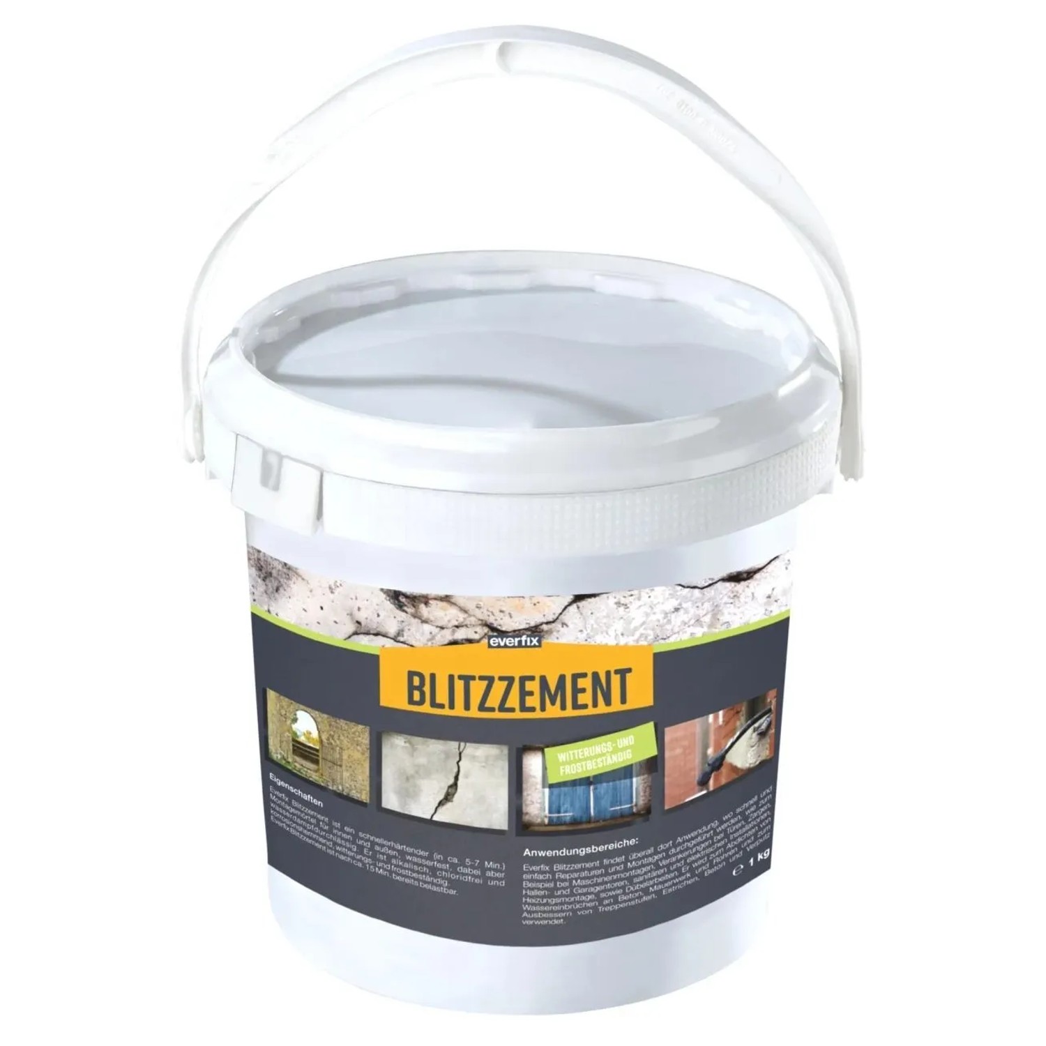 Westfalia Everfix Blitzzement 1 kg Eimer