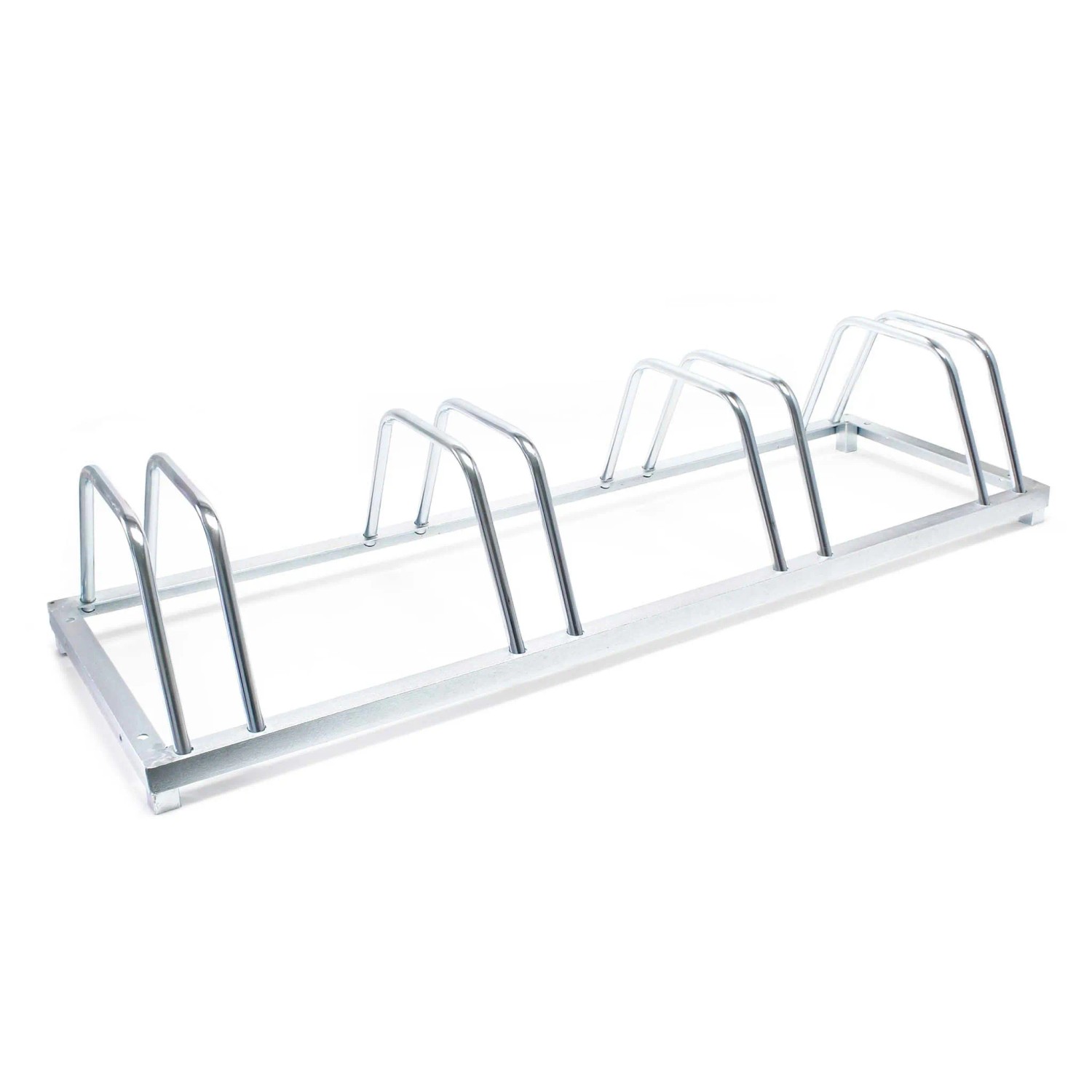 Wiltec Fahrradständer 4 Fahrräder 124X395X195Cm Verzinkt Wandmontage Fahrrad