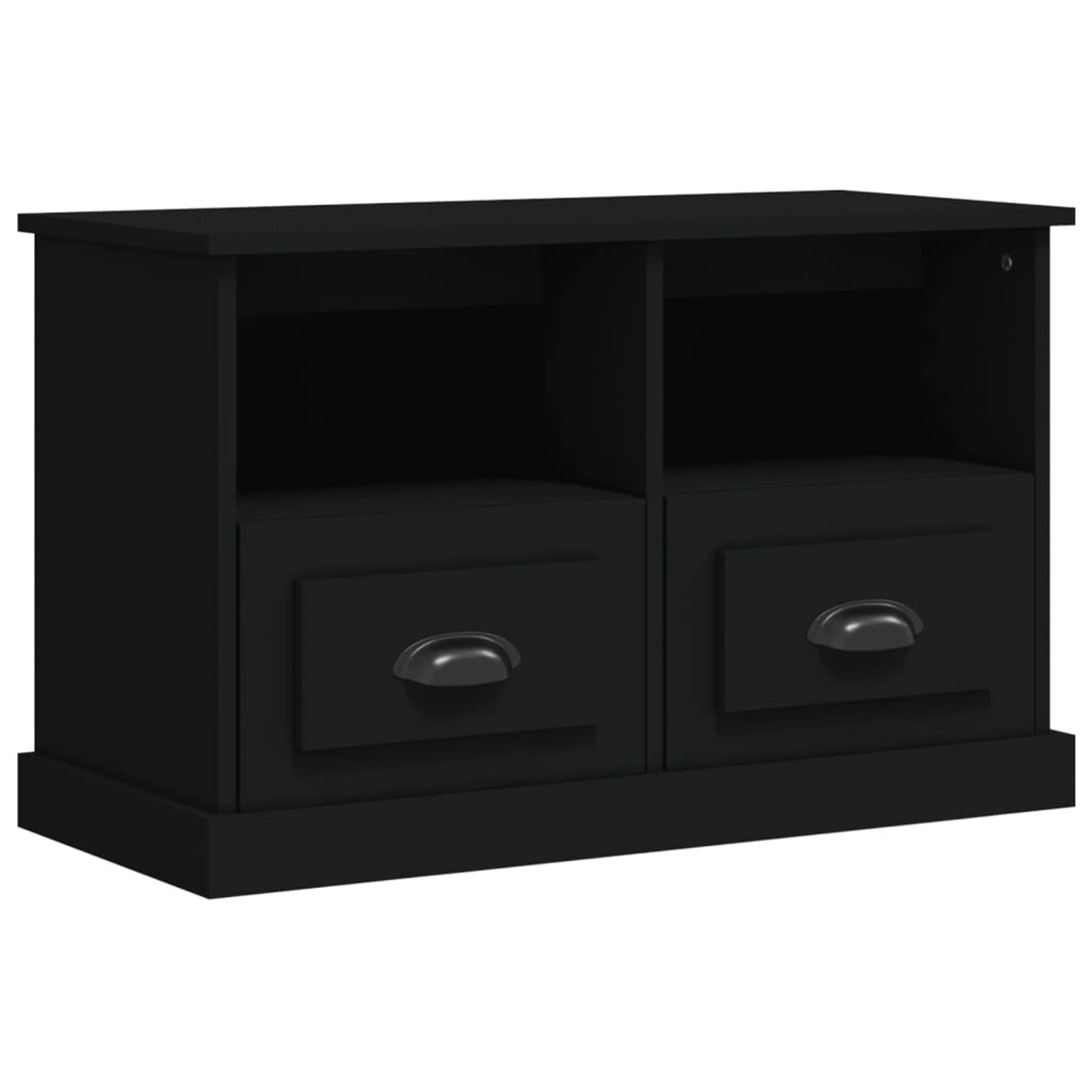 vidaXL TV-Schrank TV-Schrank Schwarz 80x35x50 cm günstig online kaufen