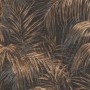 A.S. Création Vliestapete mit Palmenmuster in Schwarz und Braun.